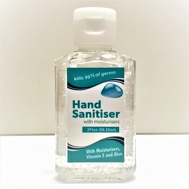 75% Alcohol 60ml Liquid Antibacterial Gel Instant Hand Sanitizer