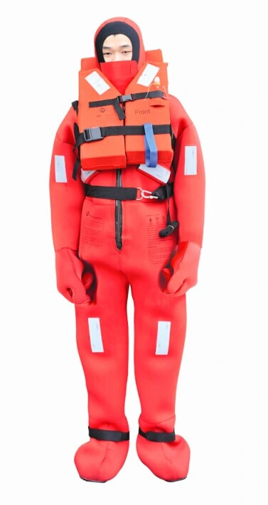 147kn Solas Lifesaving Equipment Thermal Protective Marine Immersion Suits for Survival