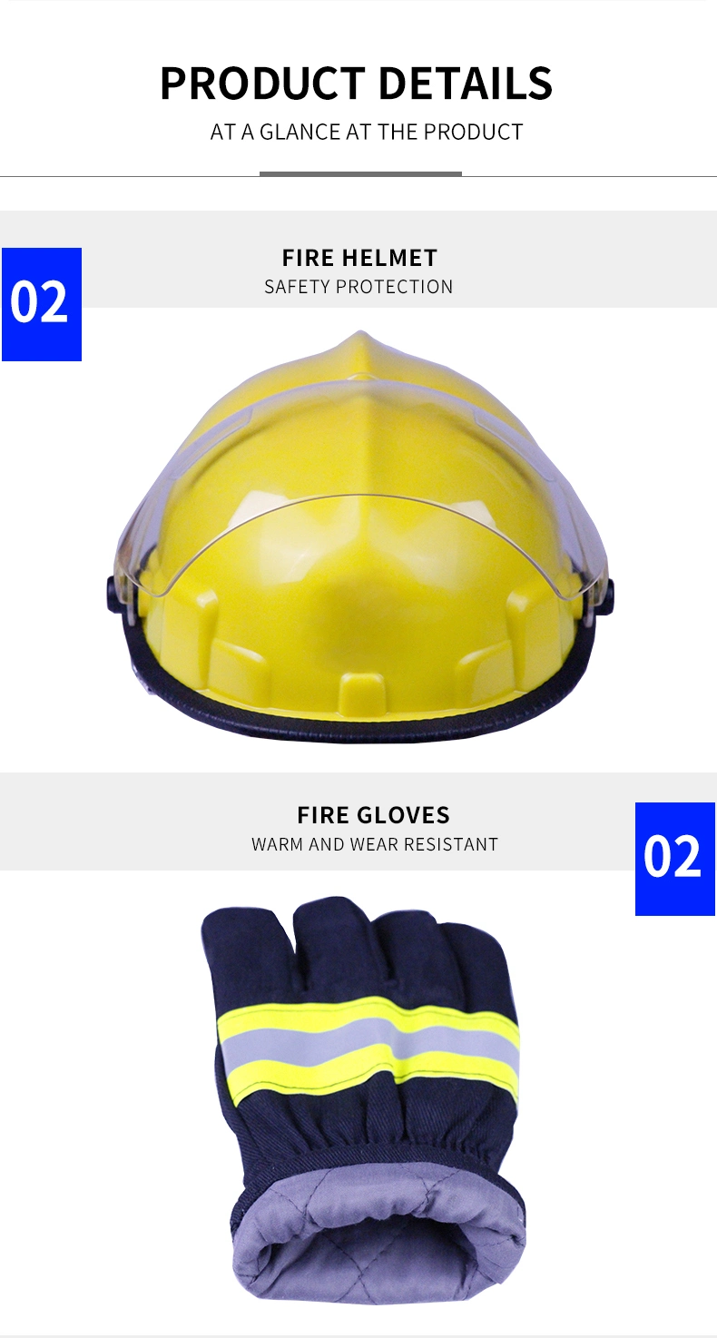 Fighter Uniform Fire Fighting Protective Clothing