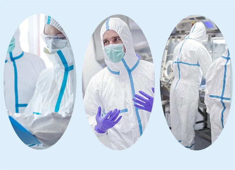 Reliable Disposable/Disposable/Recycling Multifunctional Waterproof Single Used Protective Clothing