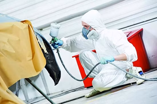 PPE-Plus 화이트 색상 PP+ PE 소재 보호복